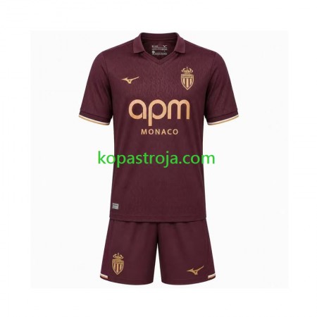 Billiga Fotbollströjor AS Monaco Barn Borta tröja 2026/27 Kortärmad
